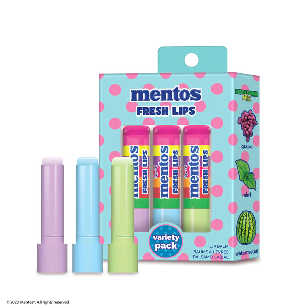 RUDE Mentos Fresh Lips Variety Pack (Lip Balm) - Galual Beauty