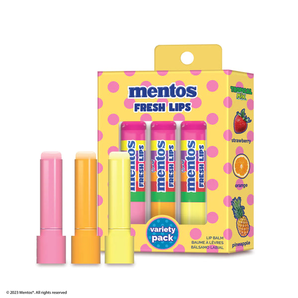 RUDE Mentos Fresh Lips Variety Pack (Lip Balm) - Galual Beauty