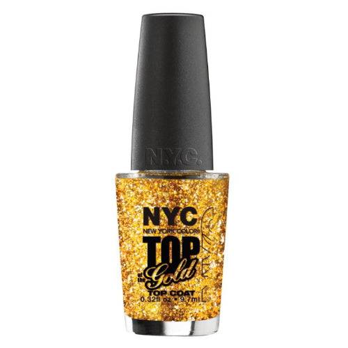 NYC Top Of The Gold Top Coat - Galual Beauty