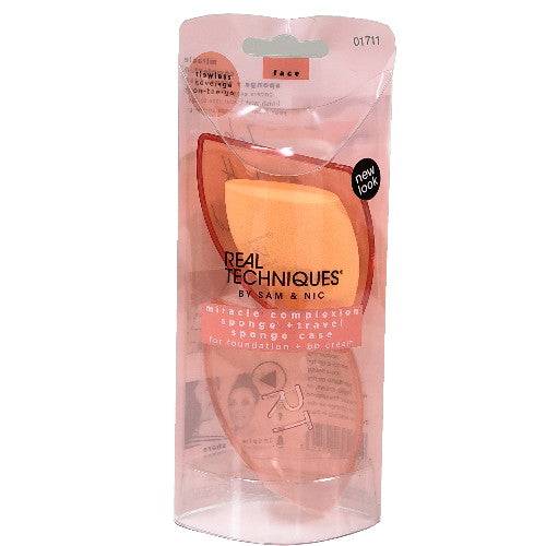 REAL TECHNIQUES Base Miracle Complexion Sponge + Travel Case - Galual Beauty