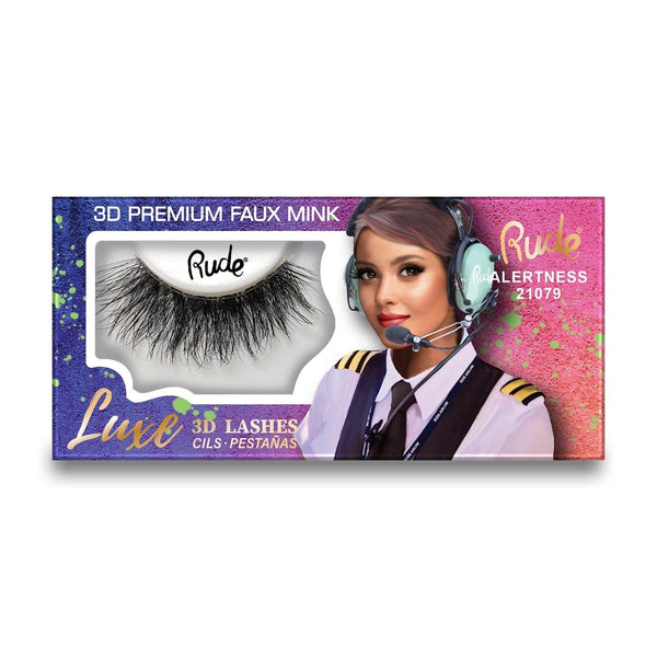 RUDE Luxe 3D Premium Faux Mink Lashes - Galual Beauty