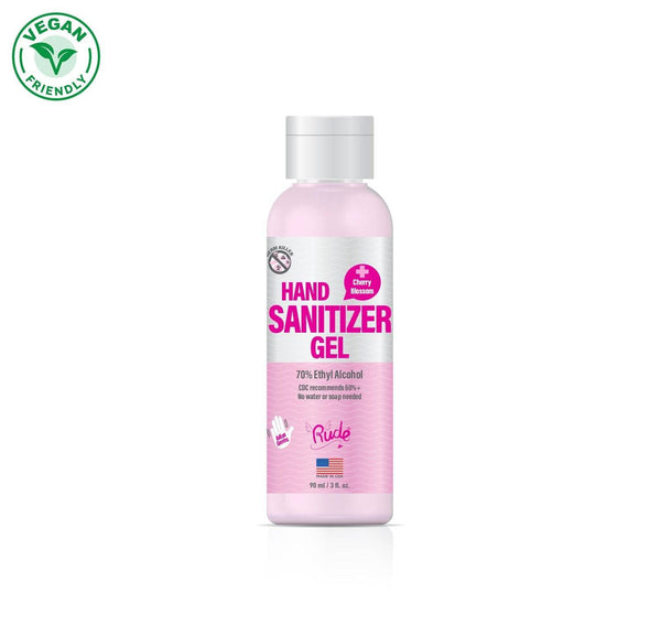 RUDE Cherry Blossom Hand Sanitizer Gel 3 oz / 90 mL - Galual Beauty