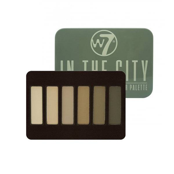 W7 In The City Natural Nudes Eye Colour Palette - Galual Beauty