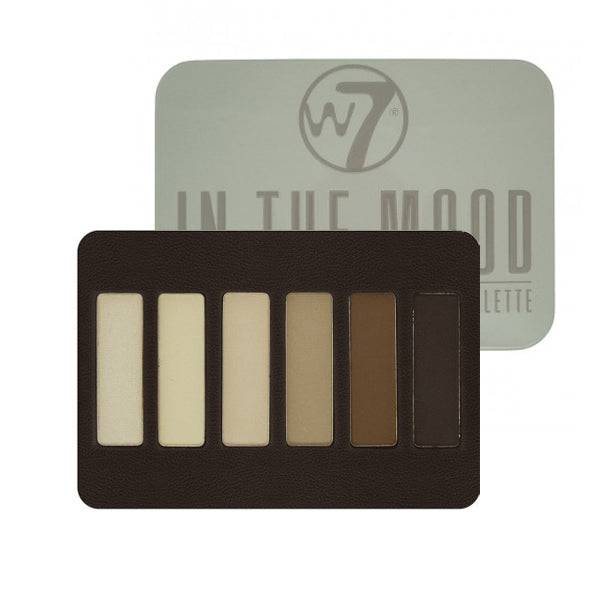 W7 In The Mood Natural Nudes Eye Colour Palette - Galual Beauty