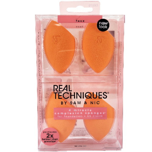 Real Techniques 4 Miracle Complexion Sponges - Galual Beauty