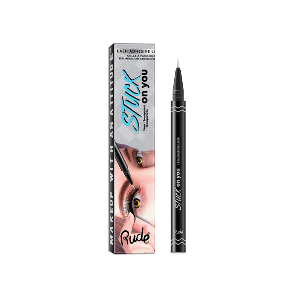 RUDE Stuck On You Lash Adhesive Liner - Clear - Galual Beauty