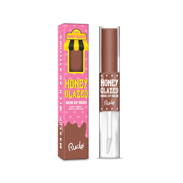 RUDE Honey Glazed Shine Lip Color - Galual Beauty