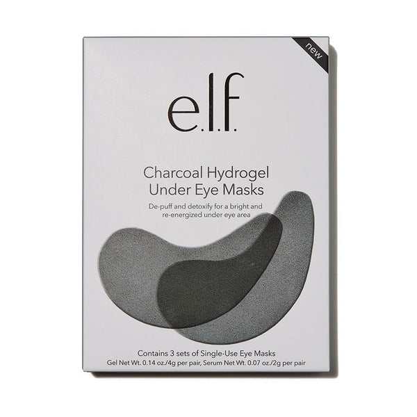e.l.f. Charcoal Hydrogen Under Eye Masks (NOF) - Galual Beauty