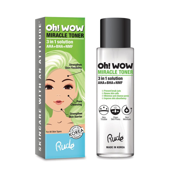 RUDE Oh Wow! Miracle Toner - Galual Beauty