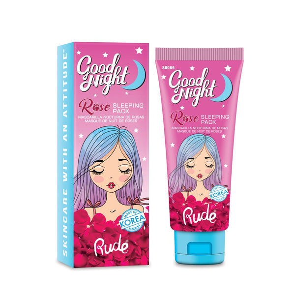 RUDE Good Night Rose Sleeping Pack - Galual Beauty