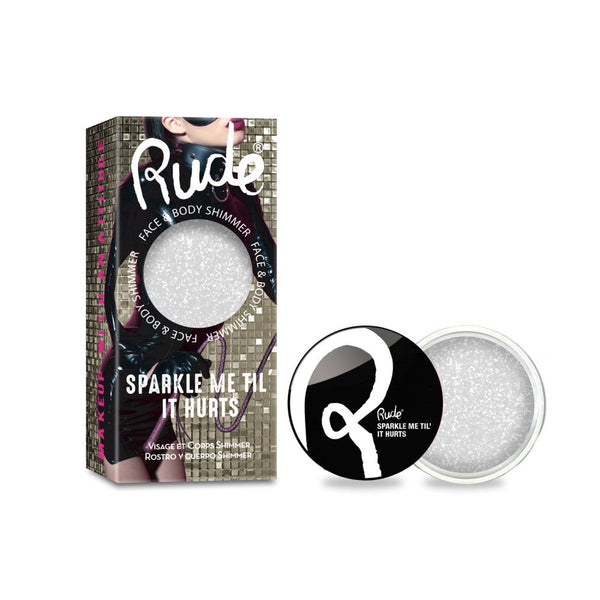 RUDE Sparkle Me Til' It Hurts Face & Body Shimmer - Galual Beauty