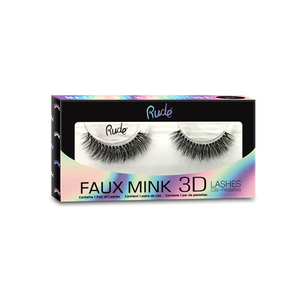 RUDE Lush - Faux Mink 3D Lashes - Transitionalist - Galual Beauty