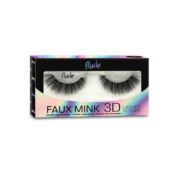 RUDE Lush - Faux Mink 3D Lashes - Narcissist - Galual Beauty