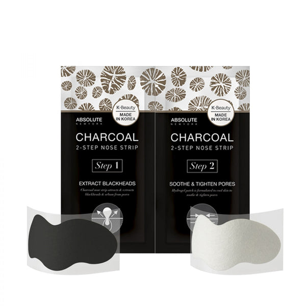 ABSOLUTE Charcoal 2-Step Nose Strip - Galual Beauty