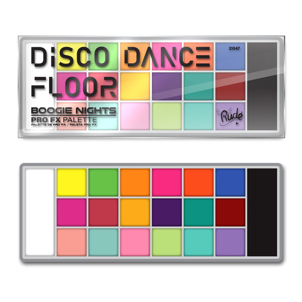 RUDE Disco Dance Floor Pro FX Palette - Boogie Nights - Galual Beauty