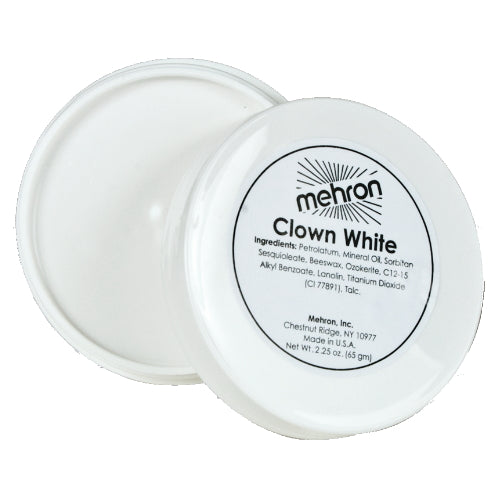 MEHRON Clown White - 2 oz - Galual Beauty