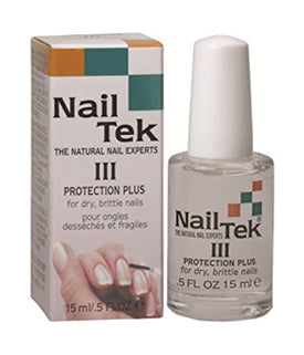 NAIL TEK Protection Plus 3 For Hard, Brittle Nails - Galual Beauty