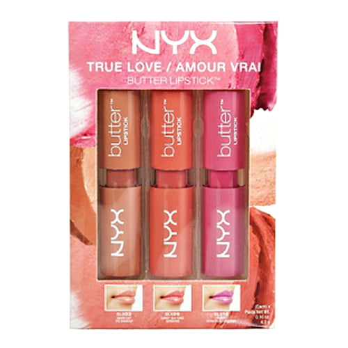NYX Cosmetics Butter Lipstick True Love Set - Galual Beauty