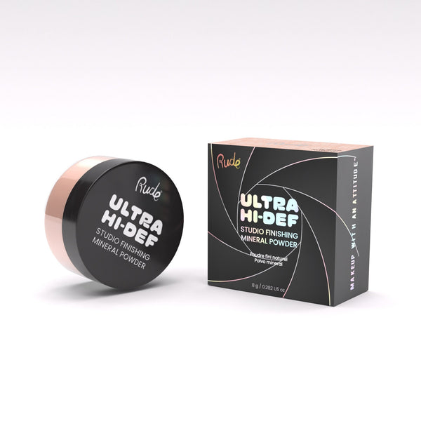 RUDE Ultra High Definition Studio Finishing Mineral Powder - Galual Beauty
