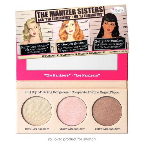 theBalm theManizer Sisters - The Luminizers Palette - Galual Beauty