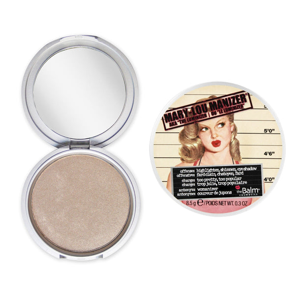 theBalm Mary-Lou Manizer Highlighter, Shadow & Shimmer - Champagne - Galual Beauty