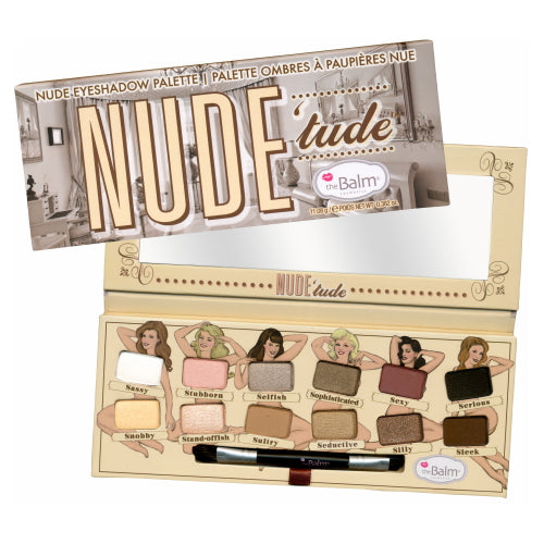 theBalm Nude ‘Tude Nude Eyeshadow Palette - 12 Shades - Galual Beauty
