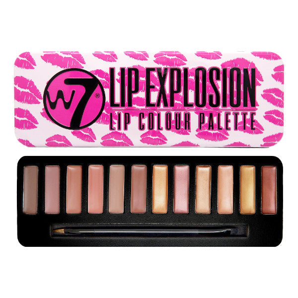 W7 Lip Explosion Lip Colour Palette - Galual Beauty