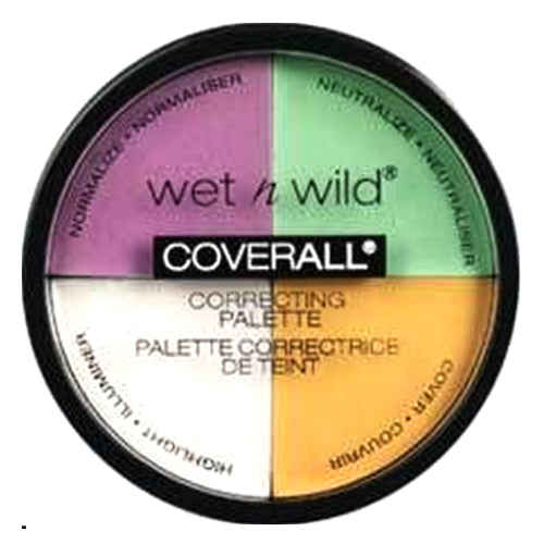 WET N WILD CoverAll Correcting Palette - 4 Shades - Galual Beauty